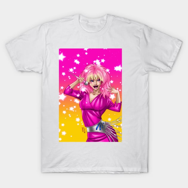 80's Jem T-Shirt by AV Art Studio